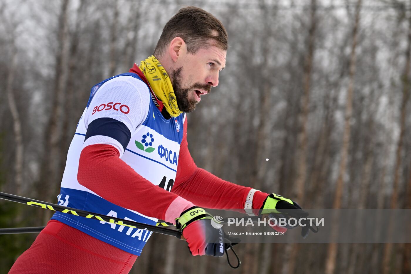 Лыжные гонки. Финал Кубка России. Мужчины. Свободный стиль