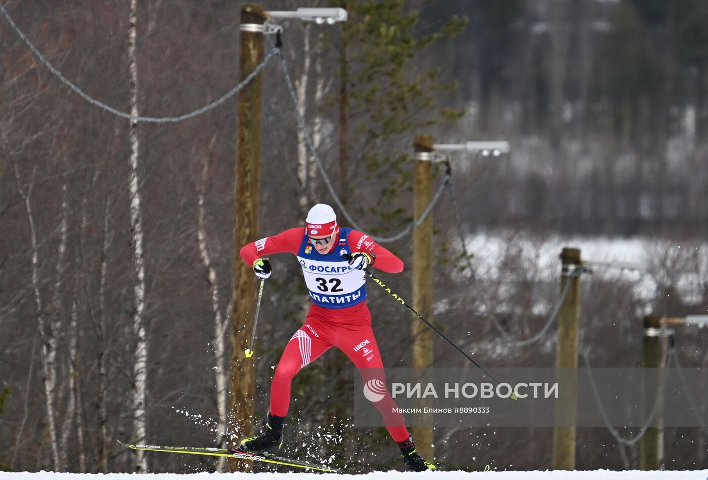 Лыжные гонки. Финал Кубка России. Мужчины. Свободный стиль