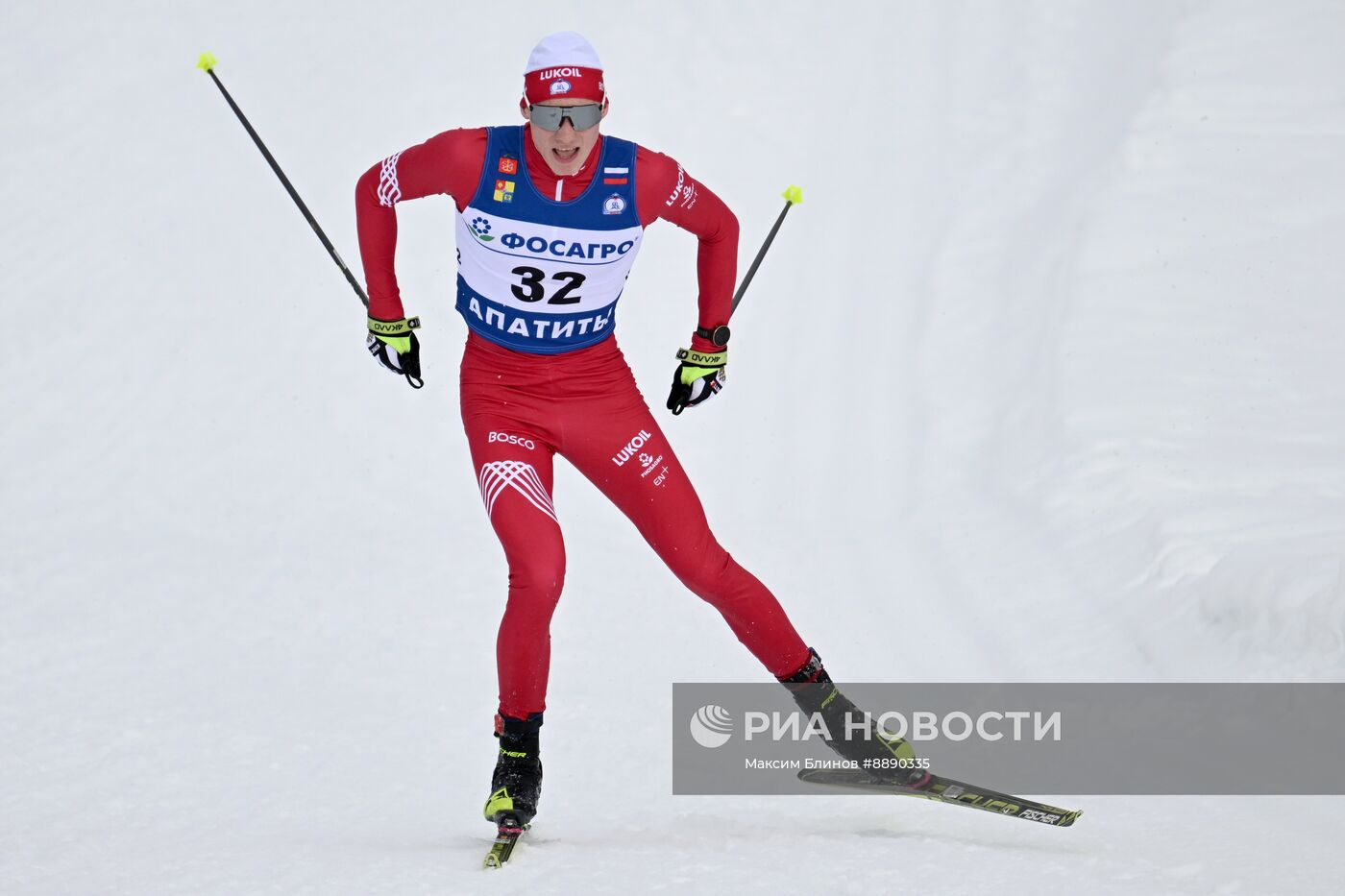 Лыжные гонки. Финал Кубка России. Мужчины. Свободный стиль