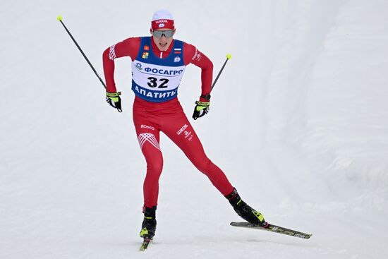 Лыжные гонки. Финал Кубка России. Мужчины. Свободный стиль