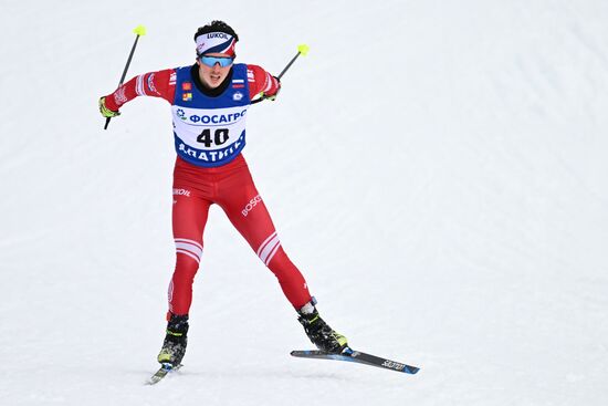 Лыжные гонки. Финал Кубка России. Мужчины. Свободный стиль