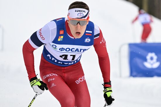 Лыжные гонки. Финал Кубка России. Мужчины. Свободный стиль