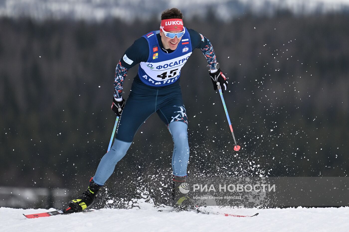 Лыжные гонки. Финал Кубка России. Мужчины. Свободный стиль