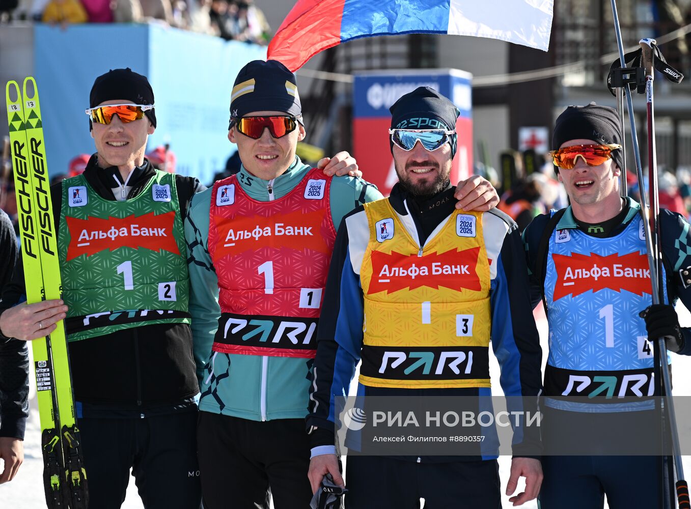 Биатлон. Чемпионат России 2025. Мужчины. Эстафета