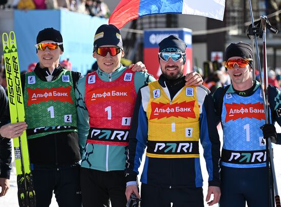 Биатлон. Чемпионат России 2025. Мужчины. Эстафета