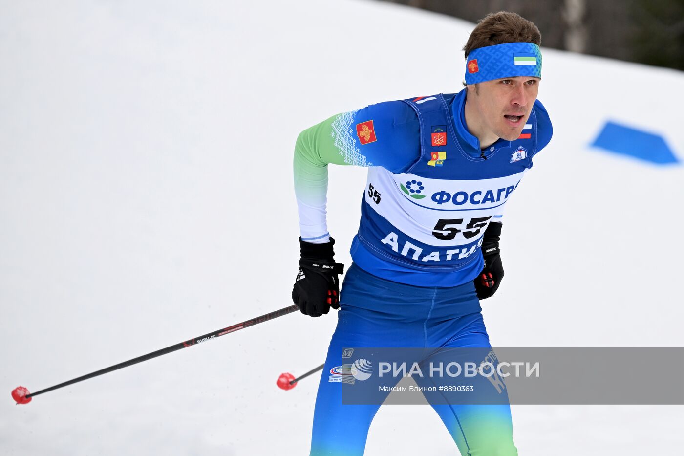 Лыжные гонки. Финал Кубка России. Мужчины. Свободный стиль
