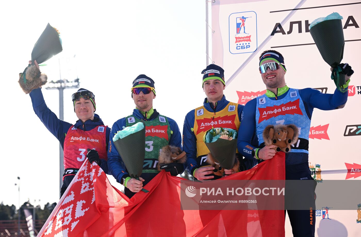 Биатлон. Чемпионат России 2025. Мужчины. Эстафета