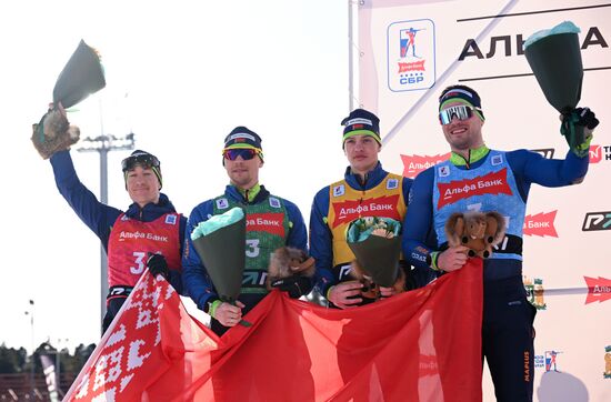 Биатлон. Чемпионат России 2025. Мужчины. Эстафета