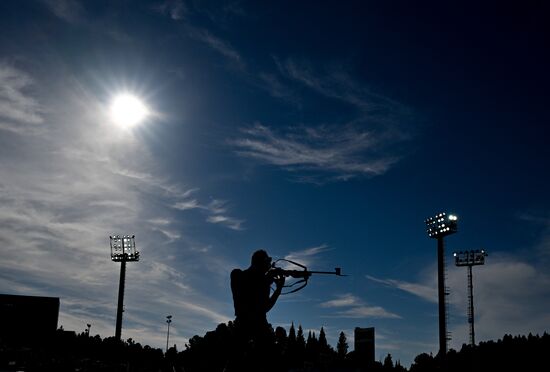 Биатлон. Чемпионат России 2025. Мужчины. Эстафета