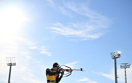 Биатлон. Чемпионат России 2025. Мужчины. Эстафета