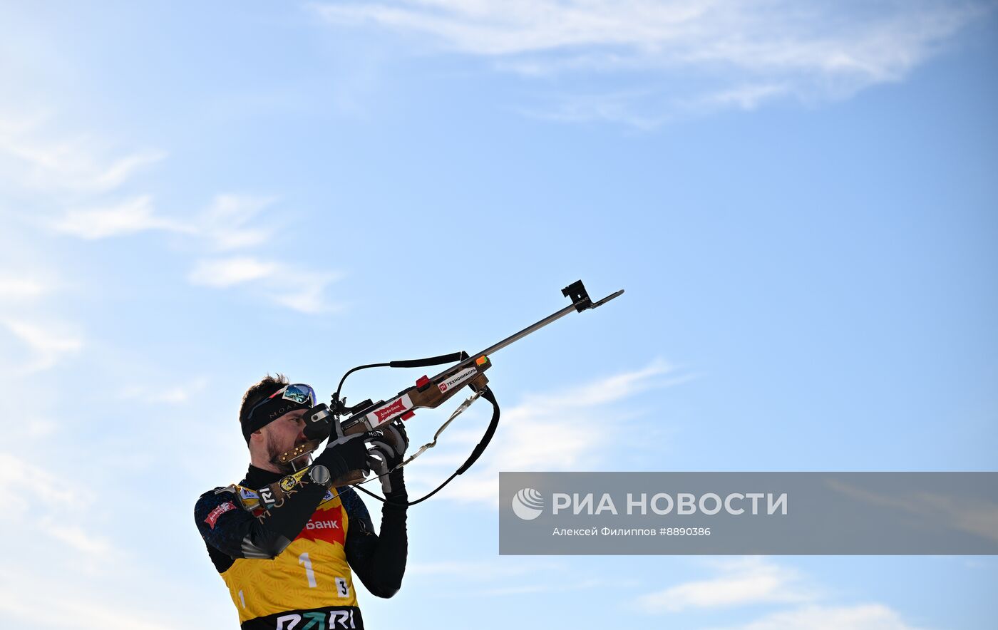 Биатлон. Чемпионат России 2025. Мужчины. Эстафета