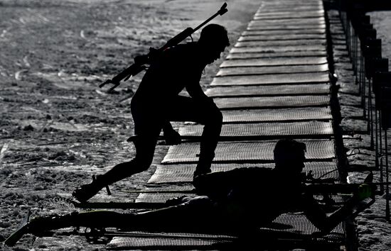 Биатлон. Чемпионат России 2025. Мужчины. Эстафета