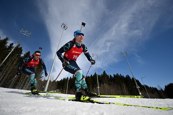 Биатлон. Чемпионат России 2025. Мужчины. Эстафета