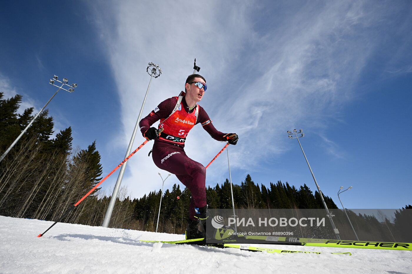 Биатлон. Чемпионат России 2025. Мужчины. Эстафета
