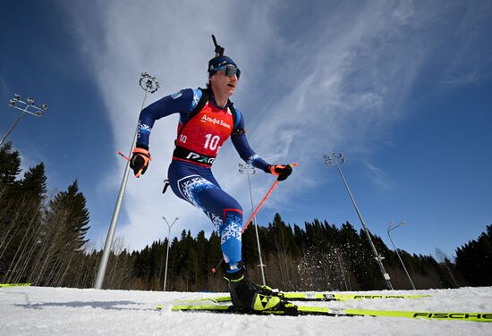 Биатлон. Чемпионат России 2025. Мужчины. Эстафета