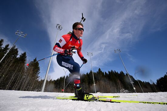 Биатлон. Чемпионат России 2025. Мужчины. Эстафета