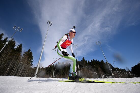 Биатлон. Чемпионат России 2025. Мужчины. Эстафета