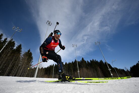 Биатлон. Чемпионат России 2025. Мужчины. Эстафета