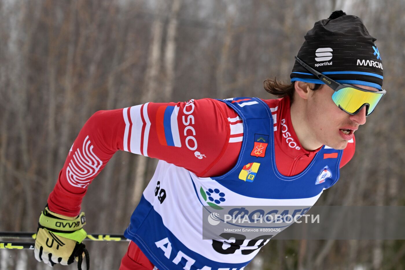 Лыжные гонки. Финал Кубка России. Мужчины. Свободный стиль