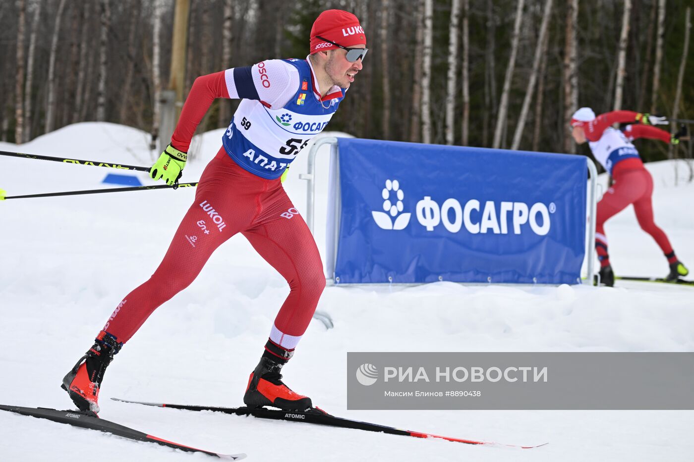 Лыжные гонки. Финал Кубка России. Мужчины. Свободный стиль