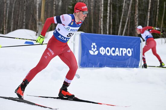 Лыжные гонки. Финал Кубка России. Мужчины. Свободный стиль