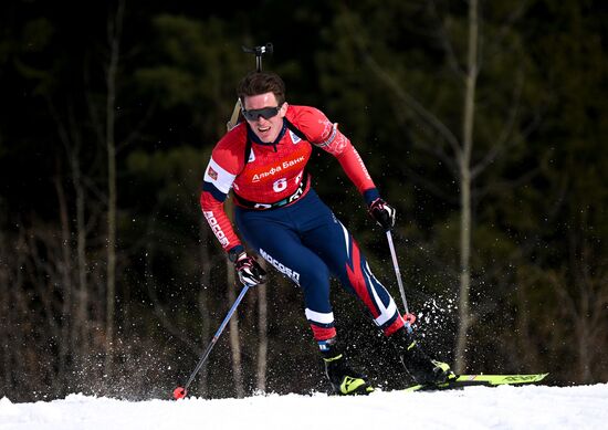 Биатлон. Чемпионат России 2025. Мужчины. Эстафета