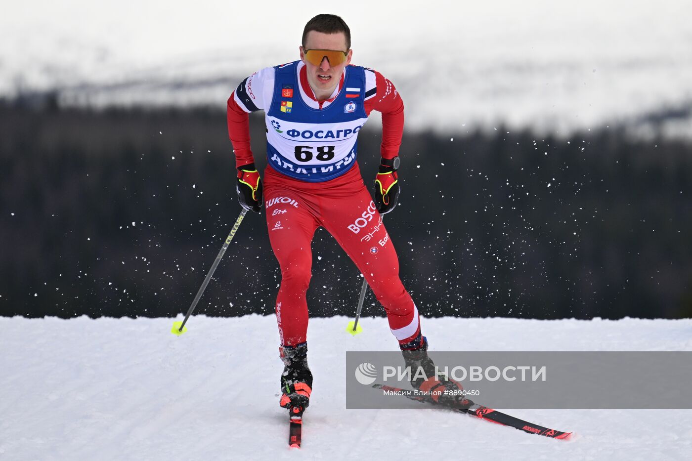 Лыжные гонки. Финал Кубка России. Мужчины. Свободный стиль