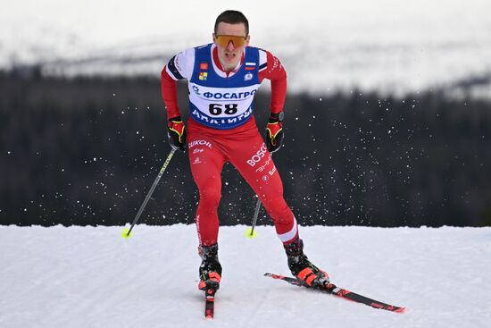 Лыжные гонки. Финал Кубка России. Мужчины. Свободный стиль