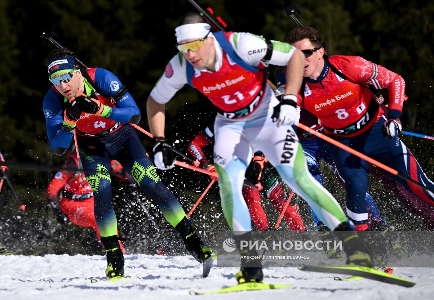 Биатлон. Чемпионат России 2025. Мужчины. Эстафета