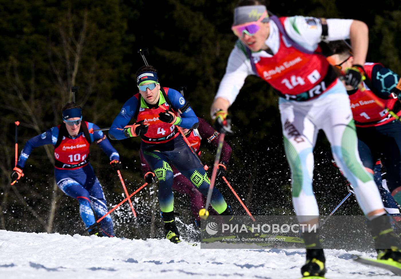 Биатлон. Чемпионат России 2025. Мужчины. Эстафета