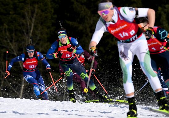 Биатлон. Чемпионат России 2025. Мужчины. Эстафета