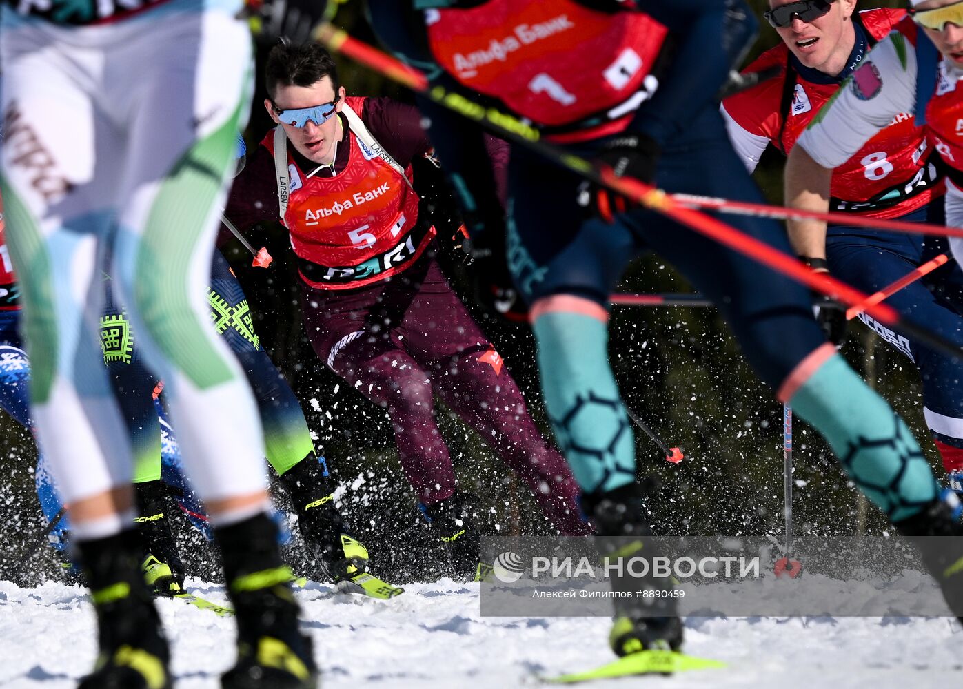 Биатлон. Чемпионат России 2025. Мужчины. Эстафета