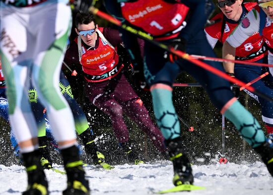 Биатлон. Чемпионат России 2025. Мужчины. Эстафета