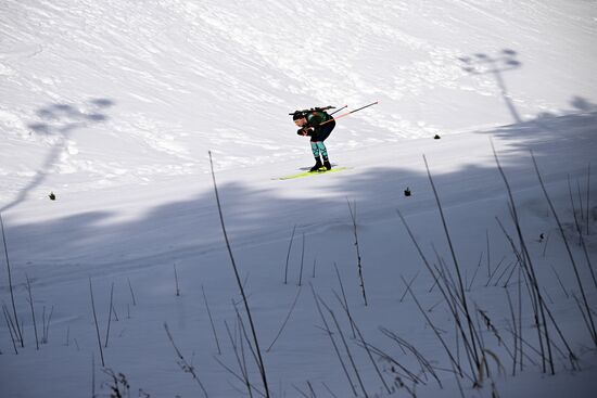 Биатлон. Чемпионат России 2025. Мужчины. Эстафета