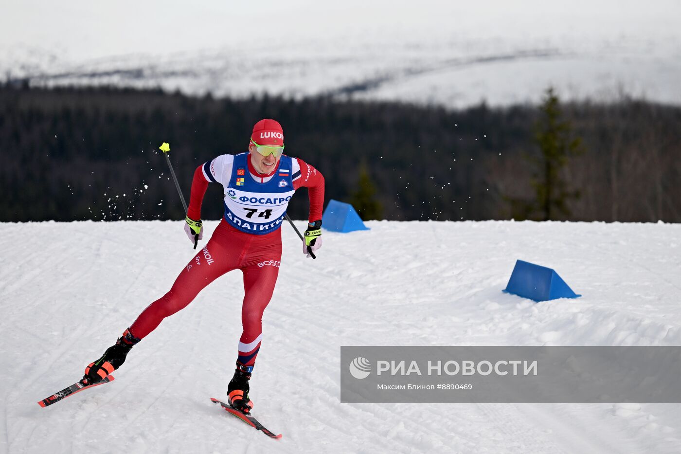 Лыжные гонки. Финал Кубка России. Мужчины. Свободный стиль