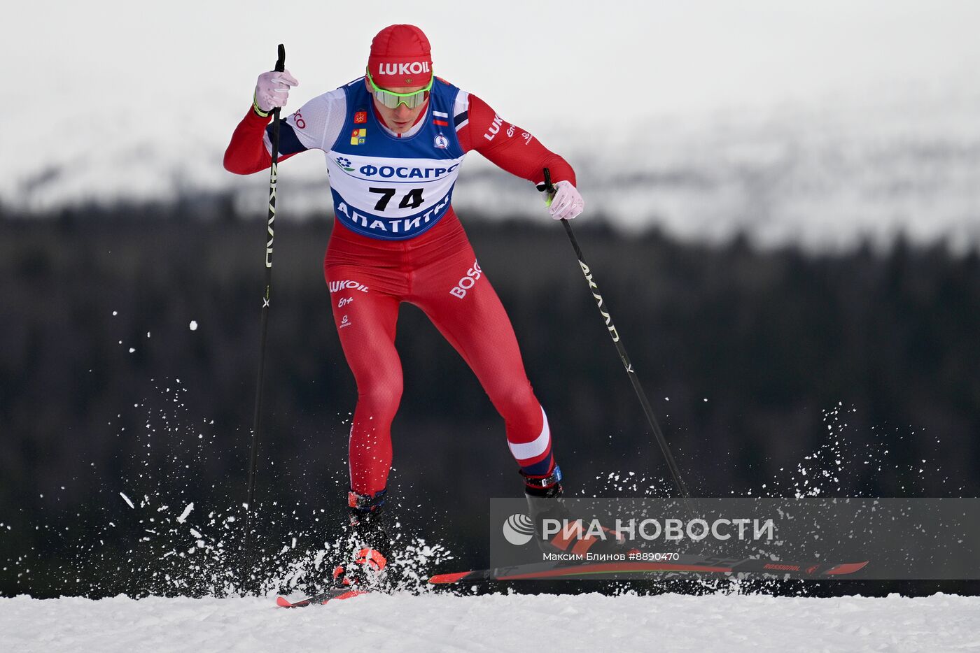 Лыжные гонки. Финал Кубка России. Мужчины. Свободный стиль