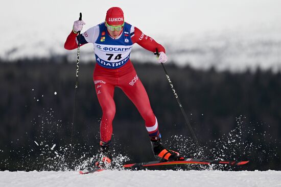 Лыжные гонки. Финал Кубка России. Мужчины. Свободный стиль