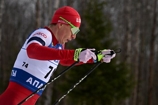 Лыжные гонки. Финал Кубка России. Мужчины. Свободный стиль