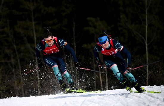 Биатлон. Чемпионат России 2025. Мужчины. Эстафета
