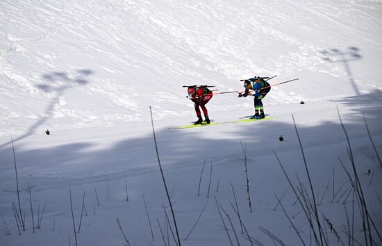 Биатлон. Чемпионат России 2025. Мужчины. Эстафета