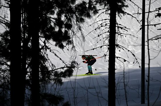 Биатлон. Чемпионат России 2025. Мужчины. Эстафета