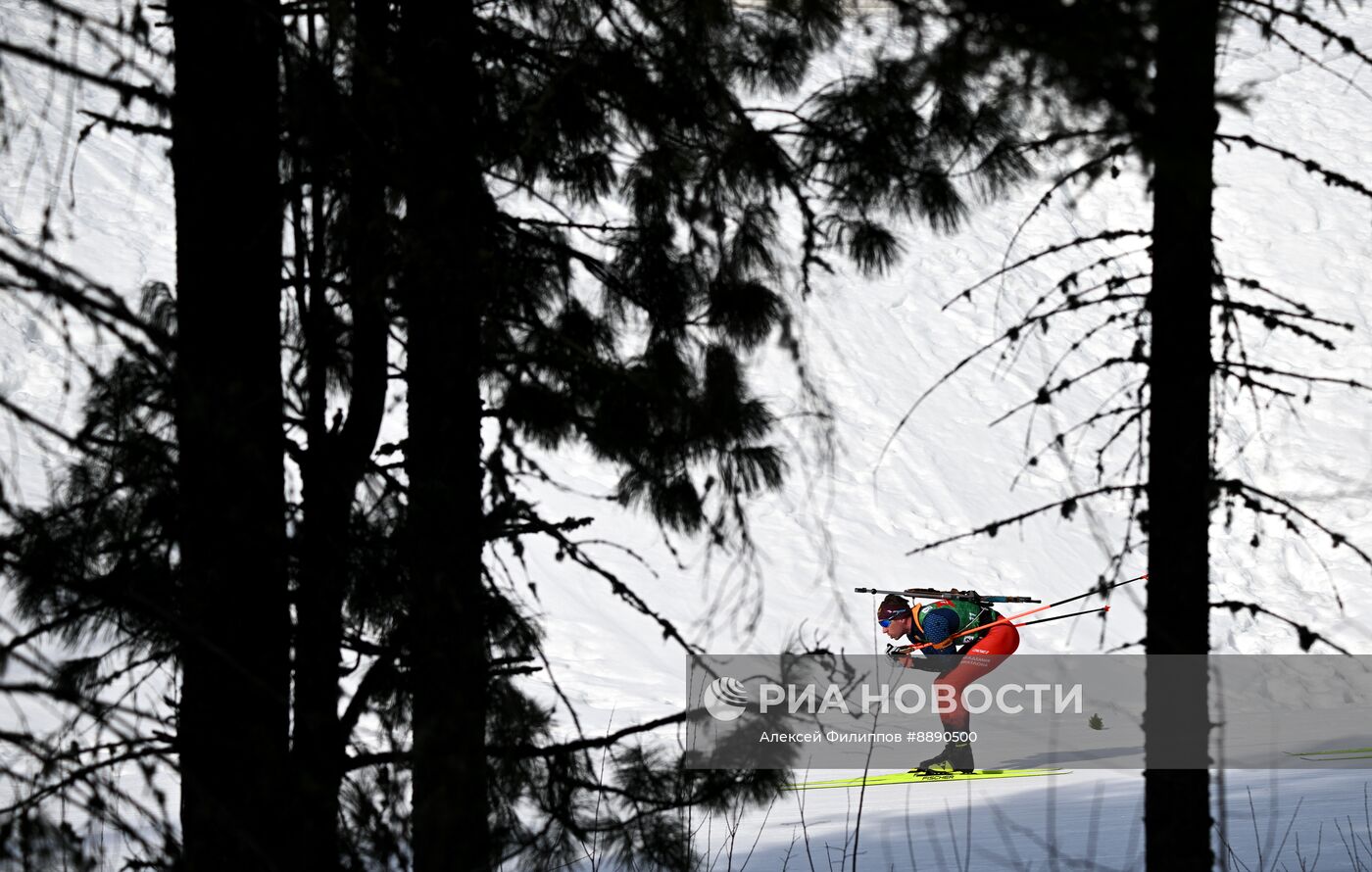 Биатлон. Чемпионат России 2025. Мужчины. Эстафета