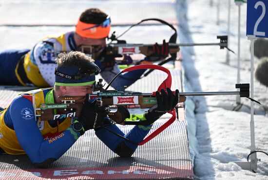 Биатлон. Чемпионат России 2025. Мужчины. Эстафета