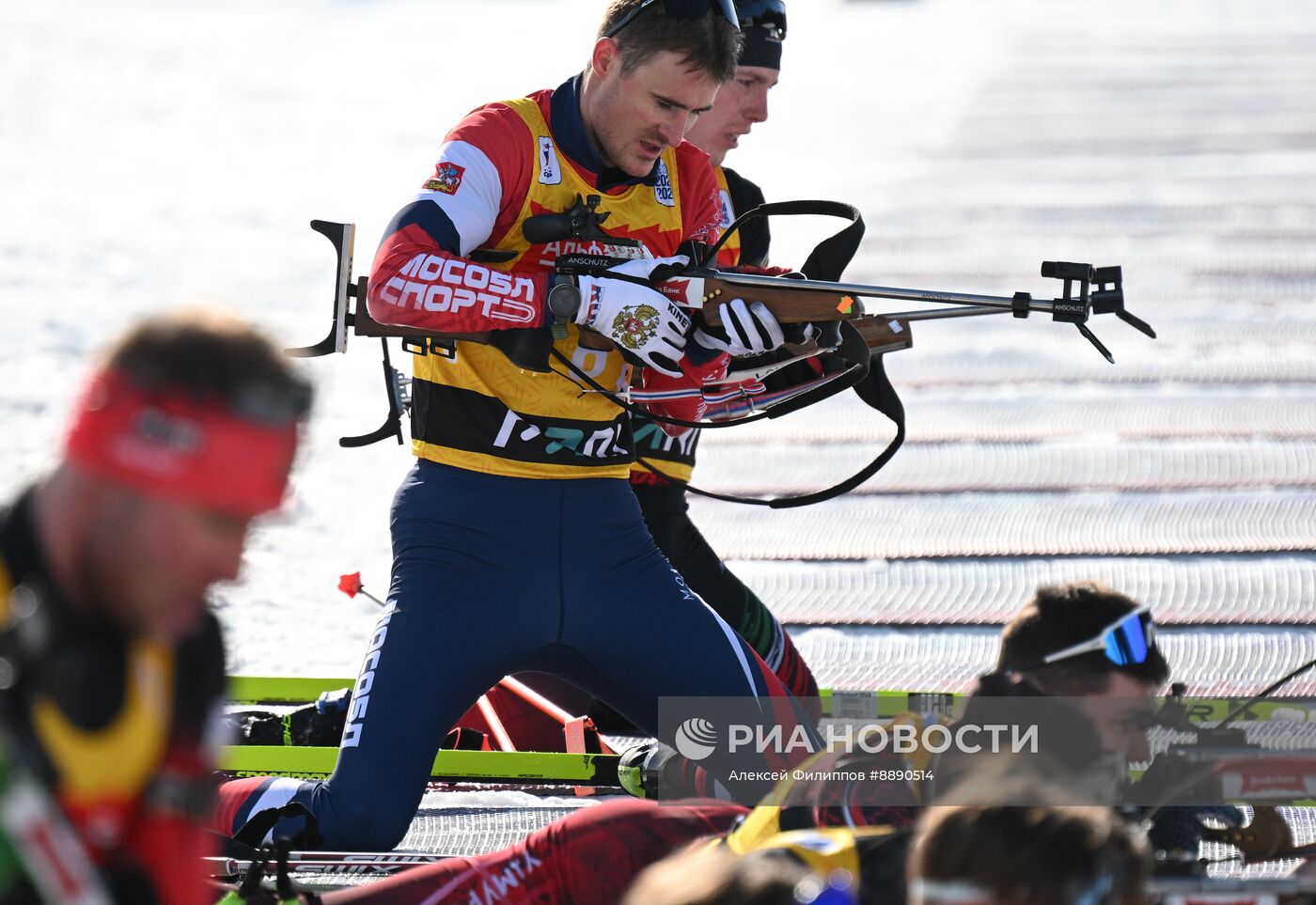 Биатлон. Чемпионат России 2025. Мужчины. Эстафета