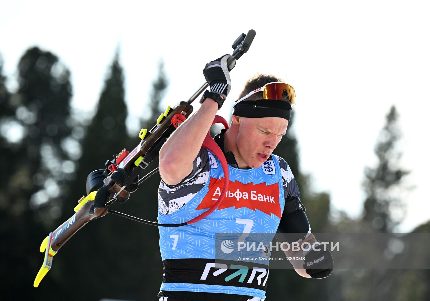 Биатлон. Чемпионат России 2025. Мужчины. Эстафета