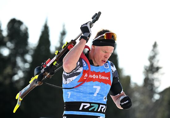 Биатлон. Чемпионат России 2025. Мужчины. Эстафета