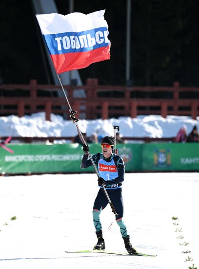 Биатлон. Чемпионат России 2025. Мужчины. Эстафета