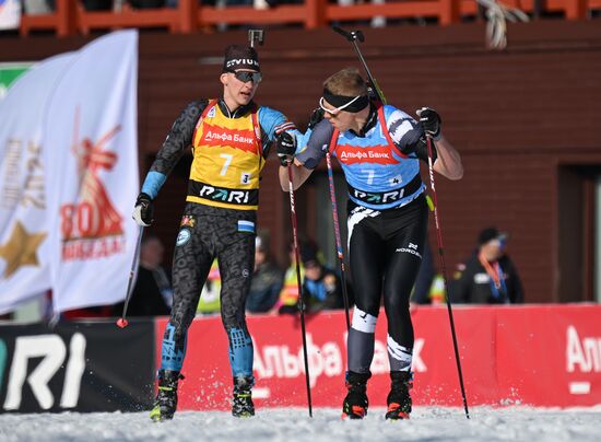 Биатлон. Чемпионат России 2025. Мужчины. Эстафета