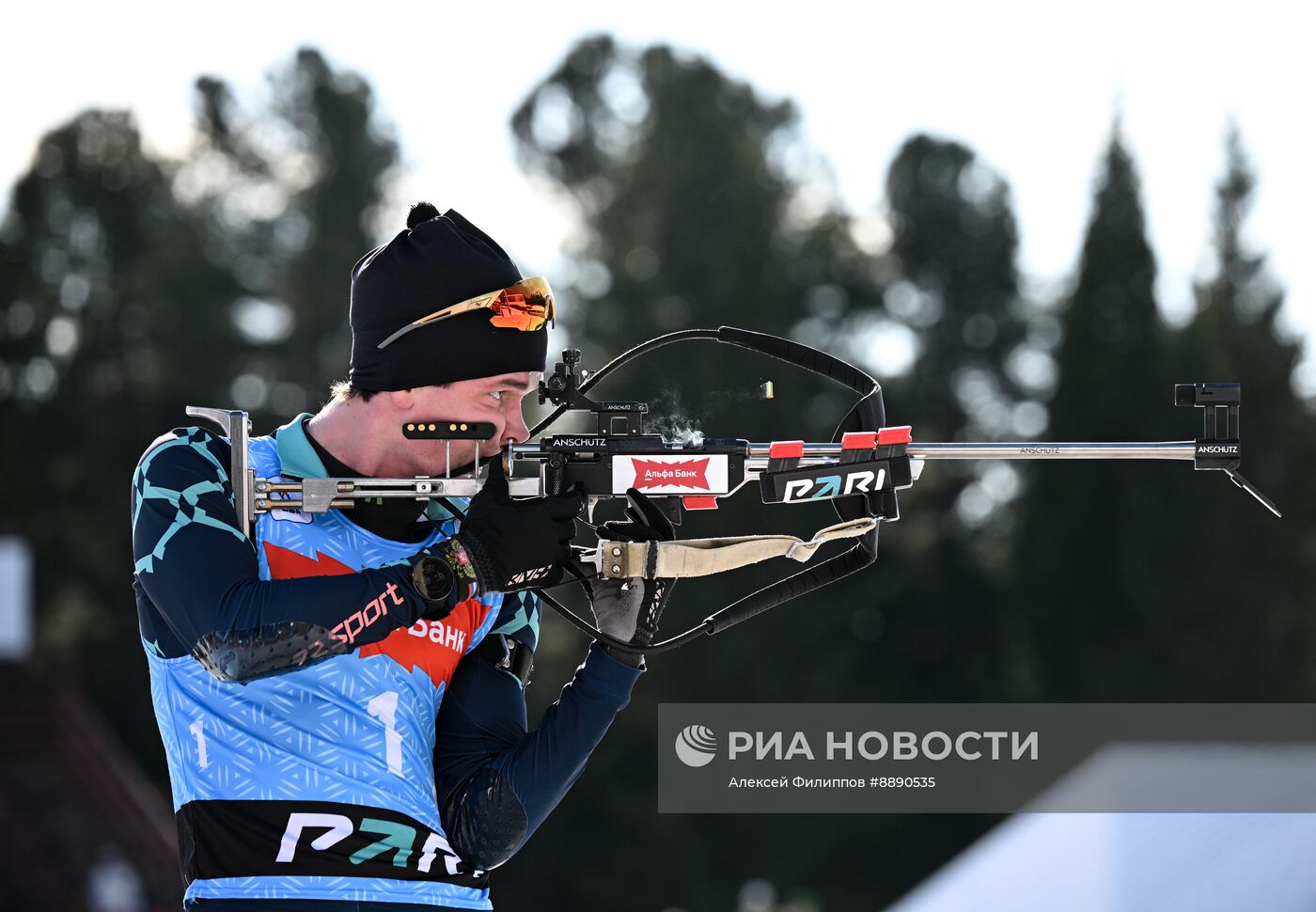 Биатлон. Чемпионат России 2025. Мужчины. Эстафета