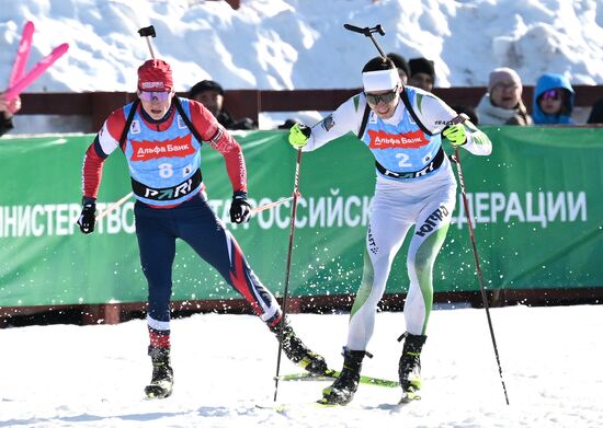 Биатлон. Чемпионат России 2025. Мужчины. Эстафета